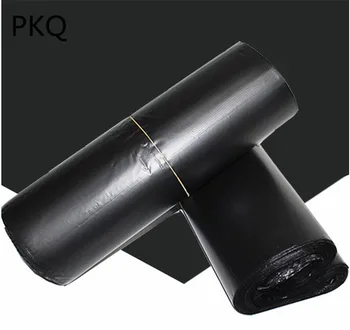 

100pcs Black Plastic Shipping Bag For Clothing Gift Packaging Postal Bag Large Poly Courier Bag black Waterproof plastic bag