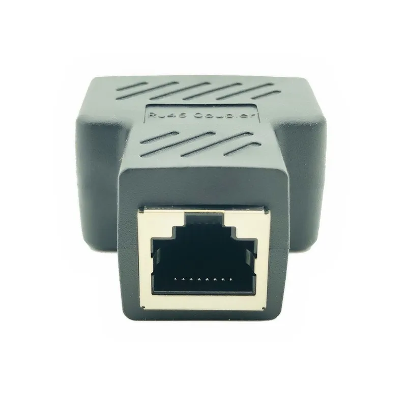 Разветвитель RJ45 с 1 на 2 каналами сетевая Ethernet головка кабель локальной сети