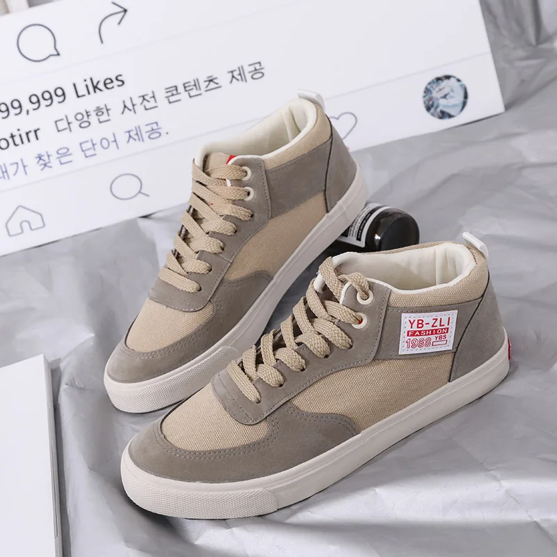 

Canvas Shoes Men Brand Footwear For Male Comfortable fashion men casual lace up walking Sneakers Retro Tenis Masculino Adulto 35