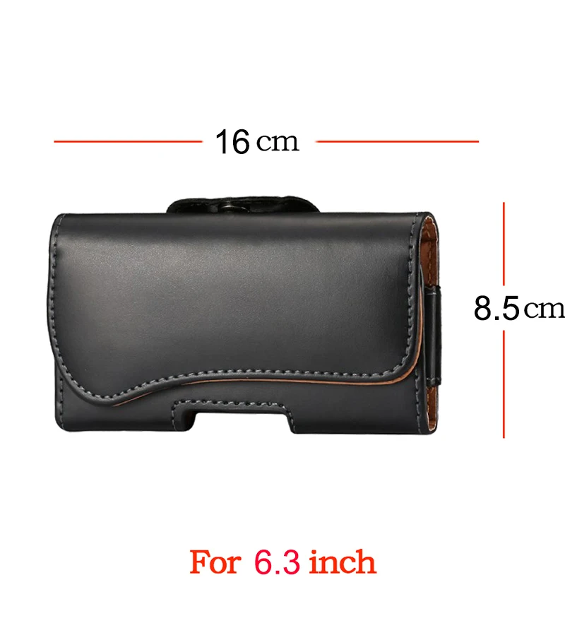 For 6.3inch Below Универсальный чехол-кобура с зажимом для zte Blade L5 Plus V7 Lite Max Plus V8 Lite Mini Pro V9 V9 Vita Axon M 7 Max mini - Цвет: For 6.3inch Below