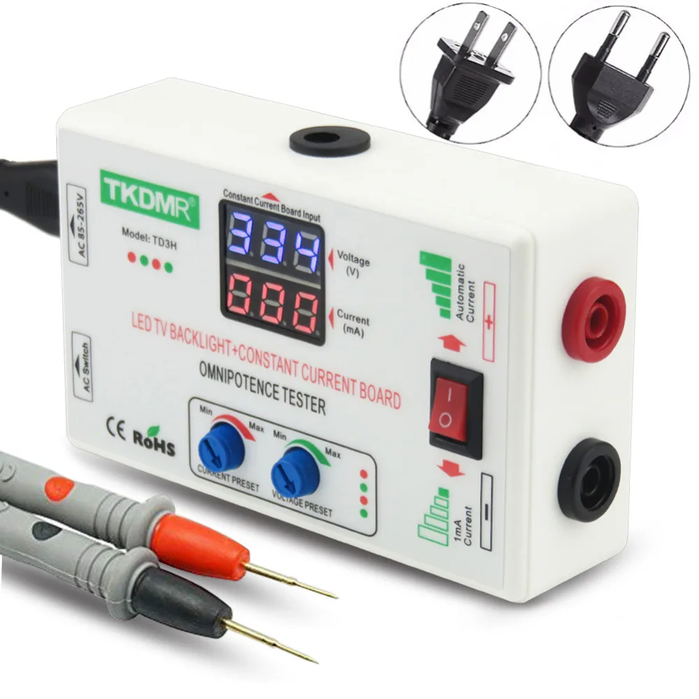 comprar TKDMR 0 330 v Smart Fit Ajuste Manual Placa de TV LED Backlight Tester Atual Tensão Constante Ajustável Atual grânulo Da Lâmpada LED
