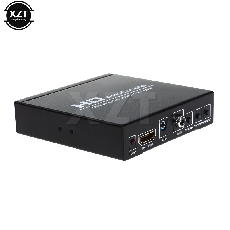 1080P SCART HDMI видео аудио конвертер HDTV для XBox ЕС разъем композитный Upscaler HD приемник AV