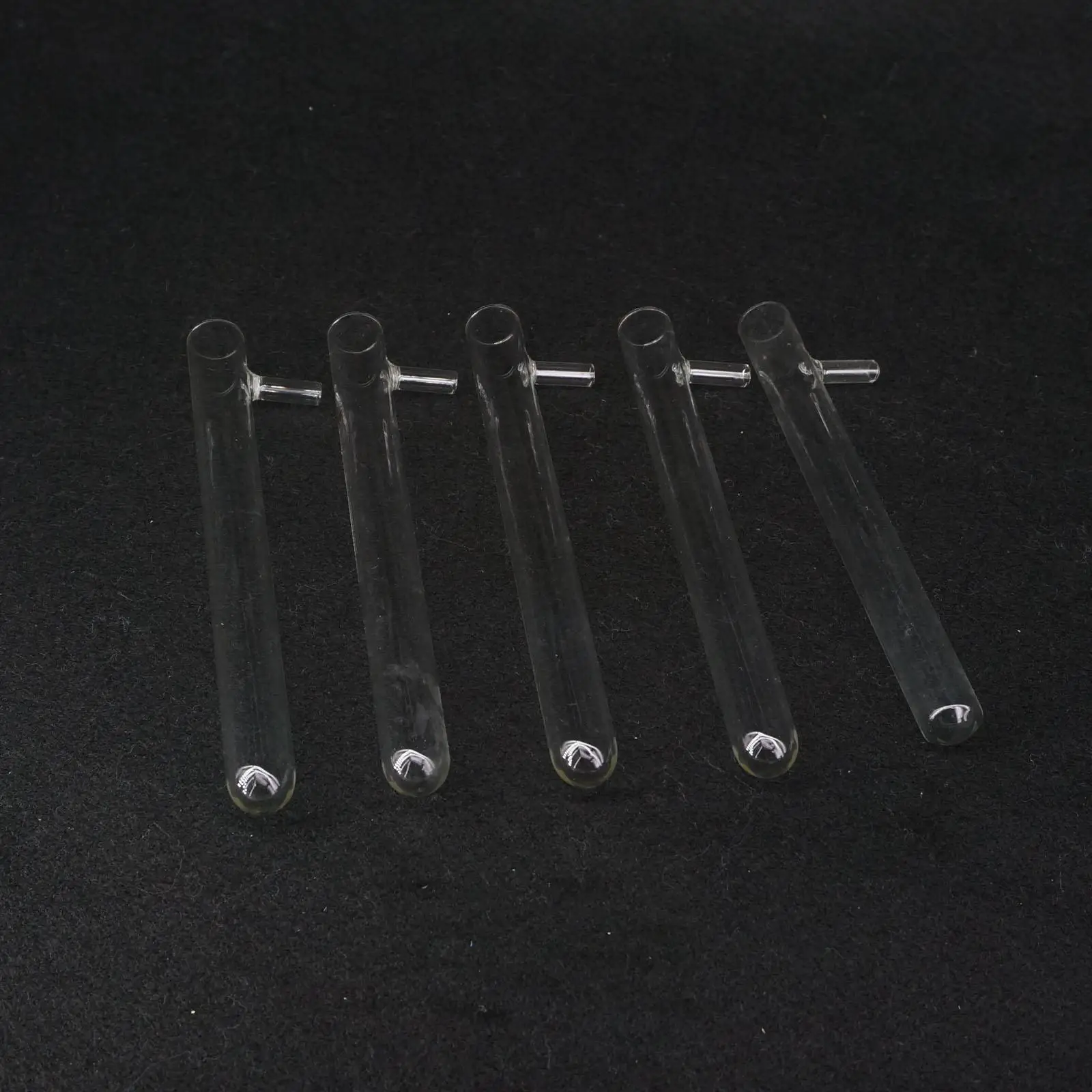 

5PCS 15x150mm Glass Test Filter Tube with Vacuum Upper Side Arm Lab Experiment