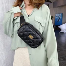 Fashion Plaid crossbody bags for women bag 2019 summer small shoulder bag female PU leather messenger bag lady small handbag