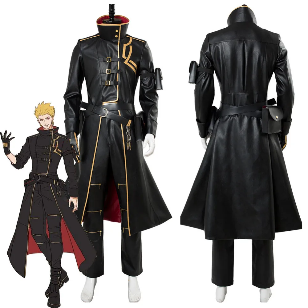 

Anime Fate Grand Order Cosplay Costume Fate Gilgamesh Cosplay Costume Full Sets Suit Concept Dress Custom Made
