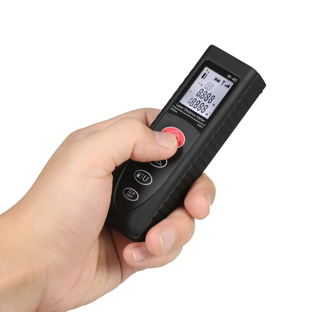 

KKmoon 40/60m Range Finder Digital Laser Distance Meter High-precision Rangefinder Diastimeter Distance Area Volume Measurement