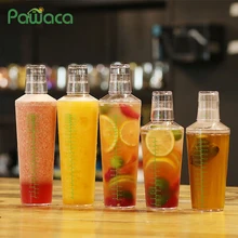 500 мл/700 мл шейкер протеин порошковый шейкер Герметичная Бутылка молока чай стакан бармена со шкалой упражнения шейкер для фитнеса бокал вина