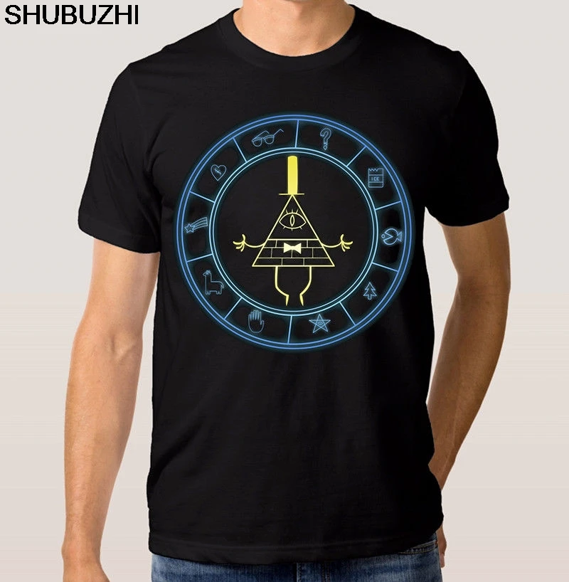 

Gravity Falls Bill Cipher T-shirt, Gravity Falls Tee, Men's 's All Sizes New Men'S Fashion Short-Sleeve T Shirt Mens Top Tee