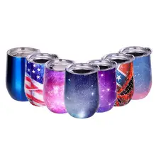 CC 11 цветов вакуумные чашки мечты 304 крышки чашки из нержавеющей стали могут быть вставлены в соломенные модные стаканы бокалы для вина