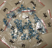 Aparando o potenciômetro RM-065 ajuste 100ohm-1mohm rm065 WH06-1 resistores variáveis sortidas kit 14type * 5 pces = 70 pces