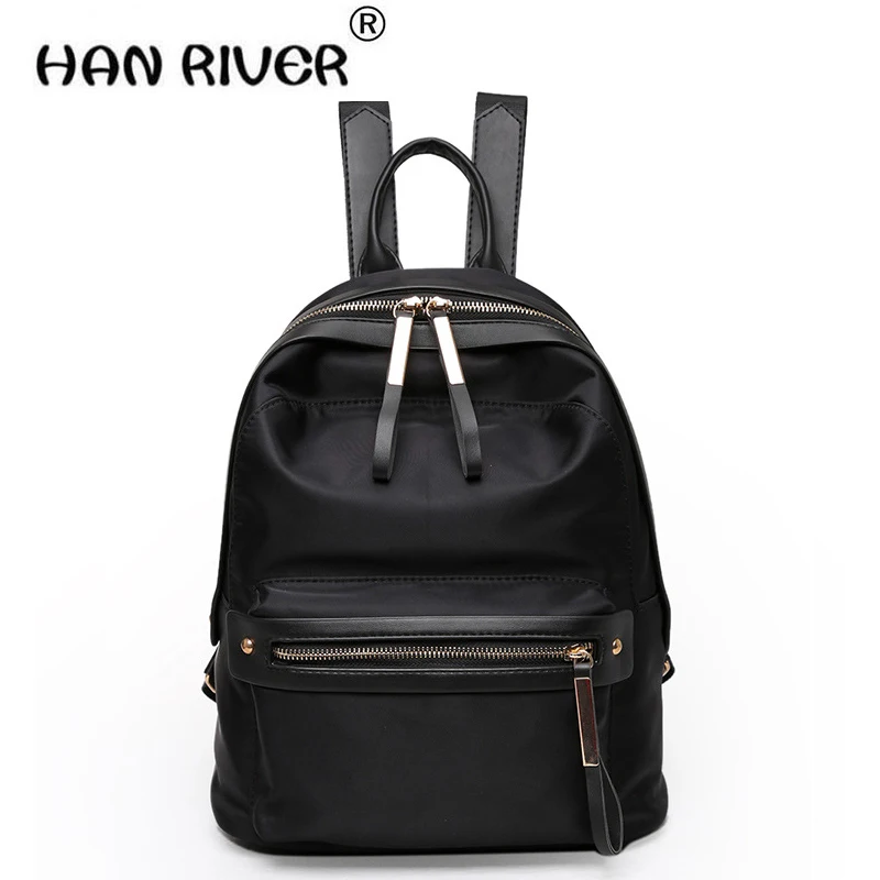 

2018 new fashion woman bag Oxford cloth double shoulder super light waterproof nylon ladies leisure travel pack Women Backpack