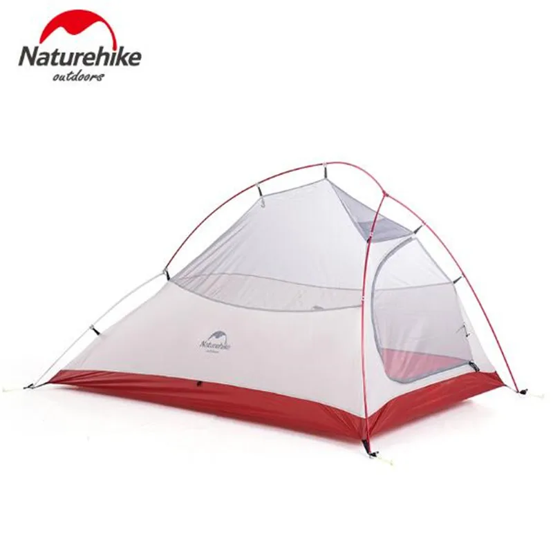 Naturehike обновленная облачная 1 2 3 человека 20D ткань Сверхлегкий Открытый Кемпинг Палатка Открытый Зимний лагерь с бесплатным ковриком