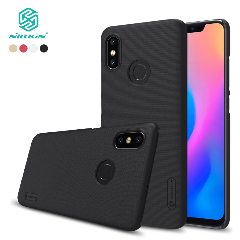 6 21 ''xiaomi mi8 Чехол Оригинальный NILLKIN матовый PC Жесткий чехол на заднюю панель