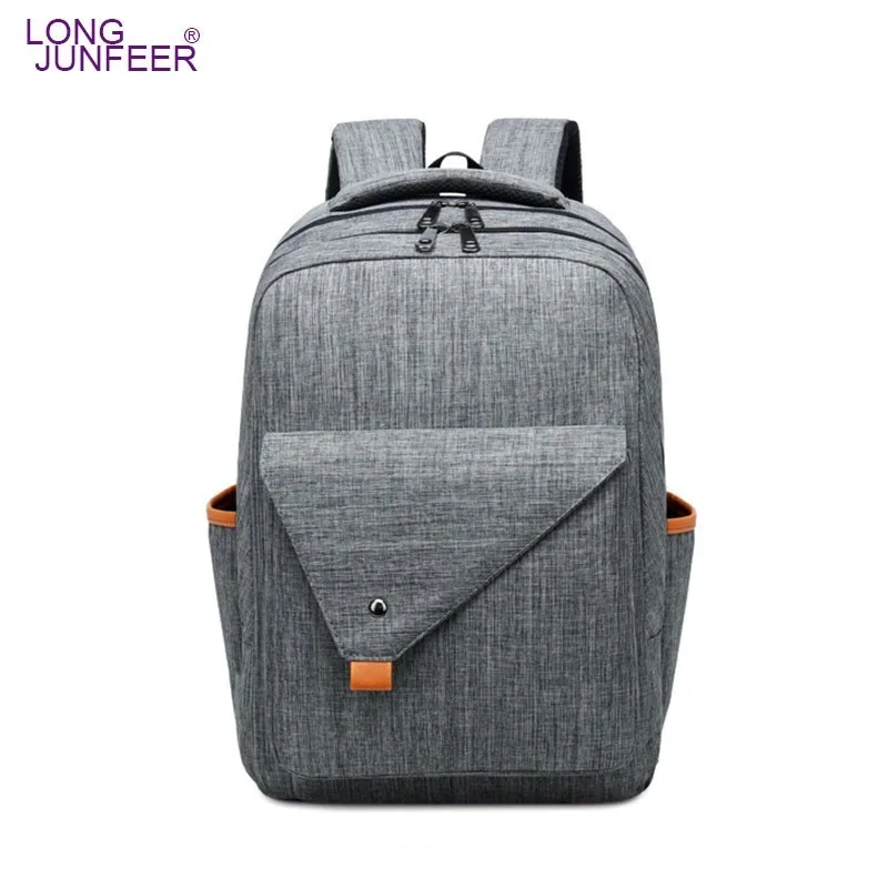 

LONGJUNFEER Unisex Laptop Backpack large capacity travel Daypacks Male School Bookbag Leisure Backpack waterproof Mochila ZL086