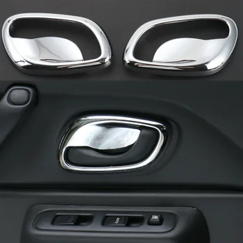 

YAQUICKA Fit For Suzuki Jimny 2007-2015 Auto Car Interior Door Handle Bowl Trim Frame Cover Bezel Sticker Styling 2Pcs/set