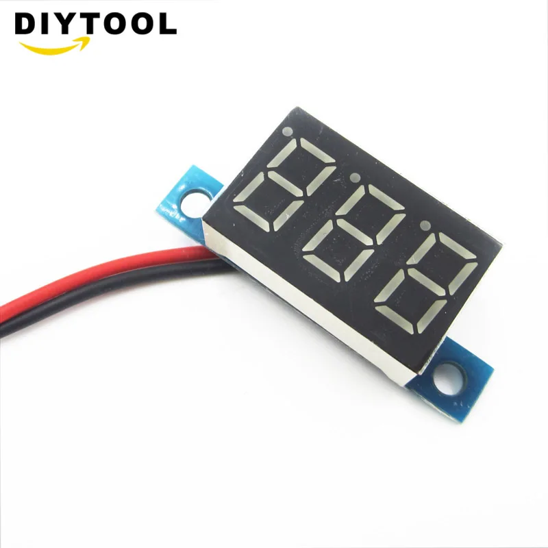 

DC 3.3V - 17V LCD Digital Voltmeter Ammeter Voltimetro yellow LED Amperimetro Volt Meter Gauge voltage Meter