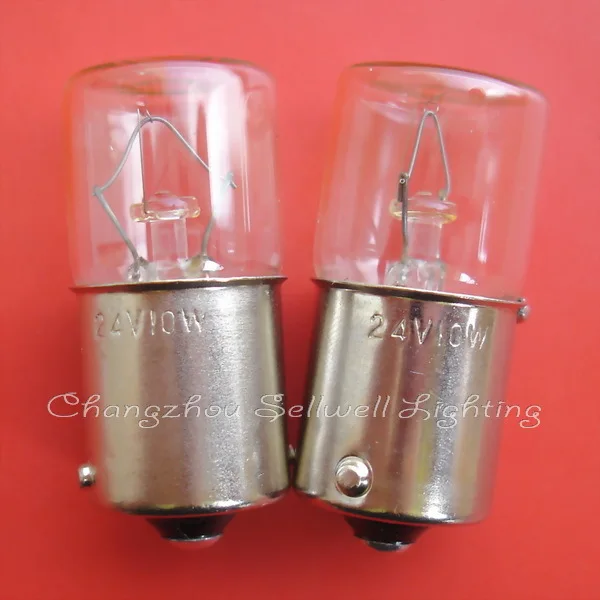 

Miniature bulb 24v 10w ba15s t16x36 a342 quality flat head sellwell lighting