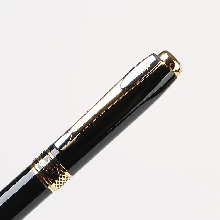AAA Качество Крокодил черный ролик ручка школьные канцелярские принадлежности Роскошные 0.7 перо написание шариковые ручки для бизнес-подарок