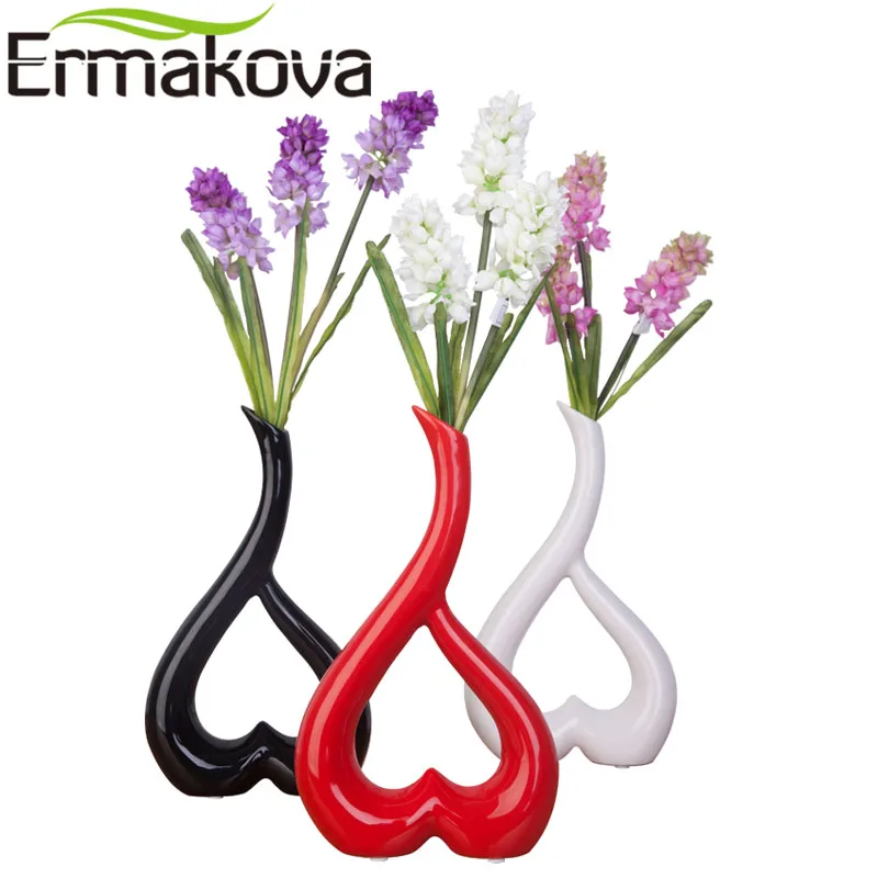 Ermakova Flori Inima In Forma De Vaza Ceramica Moderna Moda