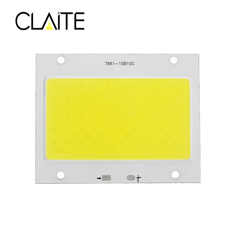 

CLAITE M-LC04 50W 100W 150W Light Chip White/Warm White LED COB DIY For Flood Light Spotlight DC32-34V