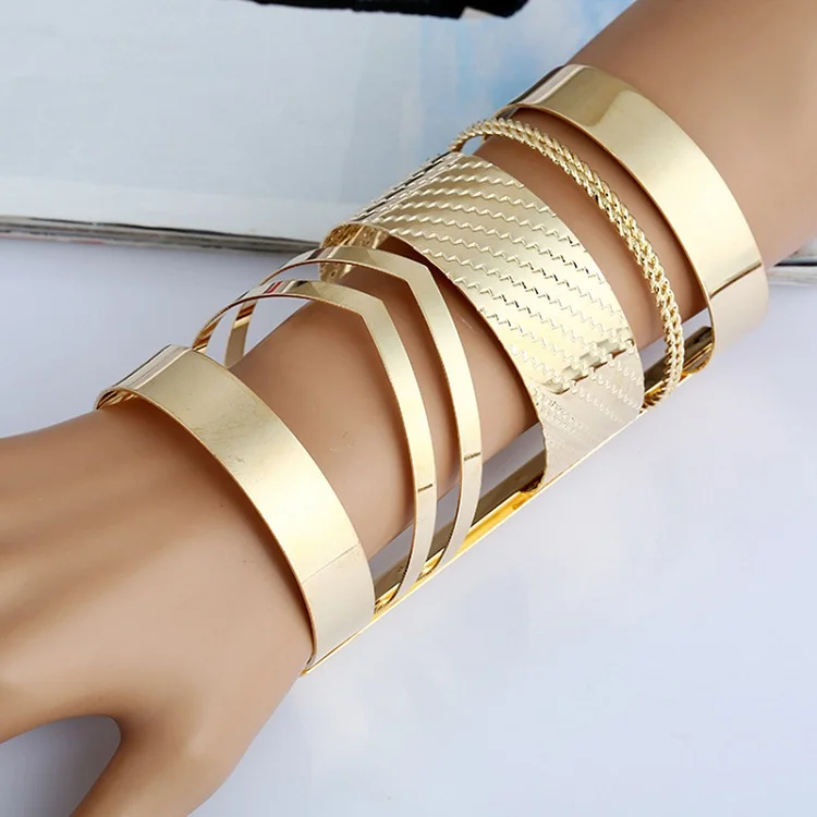 Naomy& ZP бренд манжета жесткий браслет в стиле панк регулируемый браслет для женщин модные украшения браслеты и браслеты большие браслеты