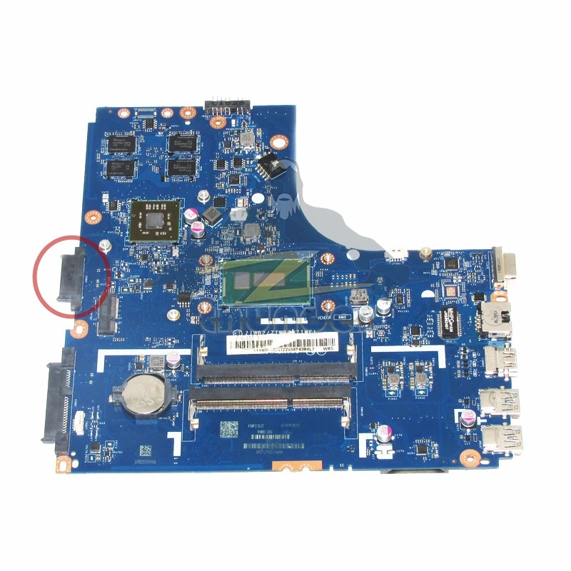 ZIWE1 ZIWB2 ZIWB3 LA B091P REV: 3 0 Для lenovo B40 80 материнская плата для ноутбука R5 M330 DDR3L|laptop
