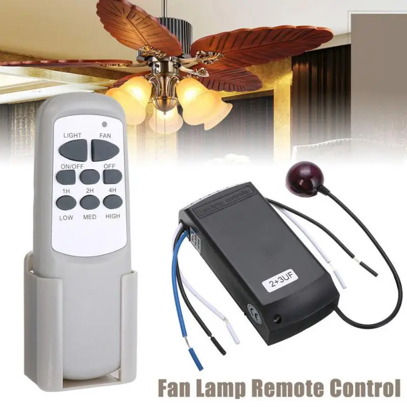 Universal Ceiling Fan Light Lamp Timing Speed Controller ...