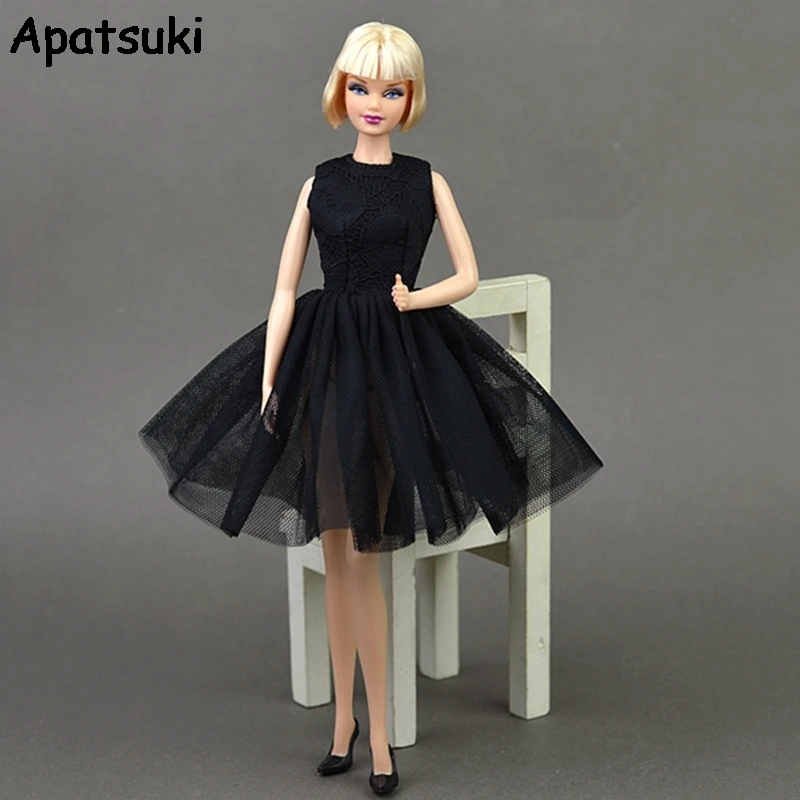 人形黒リトルバービー人形 1 6 かわいいダンス衣装バレエドレスレースのスカートのドレス服女の子クリスマスギフトおもちゃ Dress For Barbie Dress For Barbie Dollfor Barbie Aliexpress