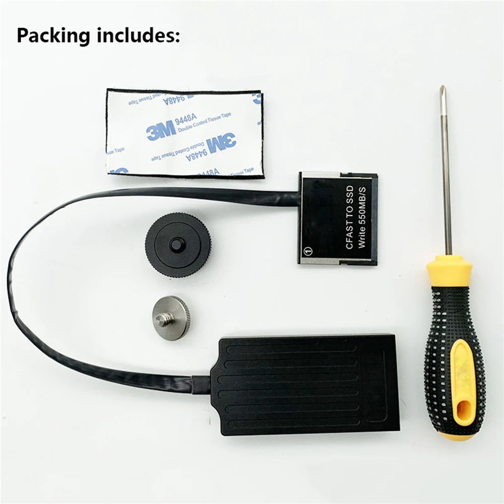  CFAST 20 zu SSD MSATA Karte Konverter Adapter für CANON C200 C300 XC10 1DX2 URSA für ARRI Amira/ARR