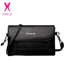 YANXI Mulheres Sacos Do Mensageiro Saco de Ombro Das Mulheres de Couro de Alta Qualidade Sacos Crossbody Ocasional Senhoras Bolsa Bolsas Bolsas Femininas
