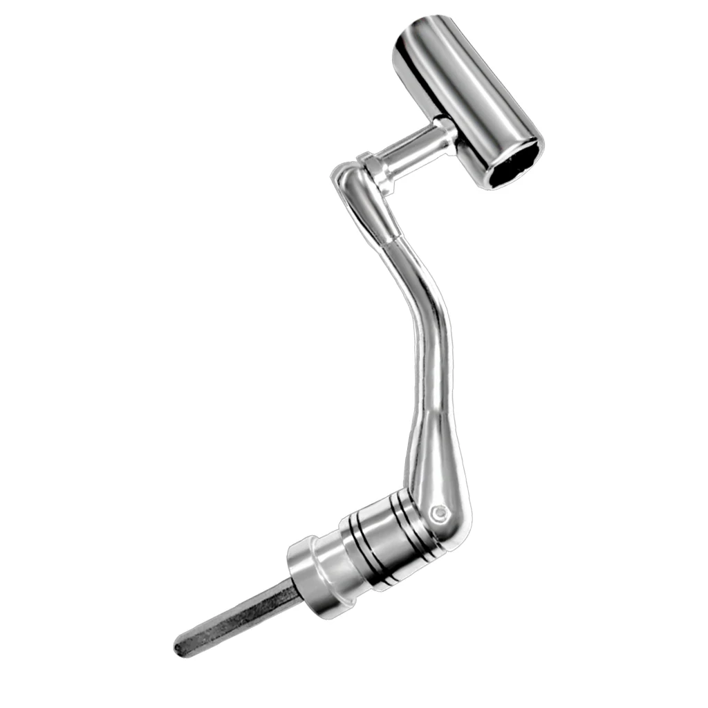 CNC Full Metal Knob Power Handle Grip For Fishing Spinning Reel Replacement - L Fishing Accessories
