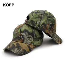 KOEP Новое поступление камуфляжная бейсбольная кепка s Casquette камуфляжная кепка мужская уличная шляпа для рыбалки охотничья Кепка для папы CAMMOCA003