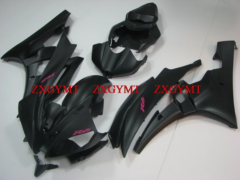 

Fairings for YZFR6 2006 - 2007 Body Kits for YAMAHA YZFR6 06 Matter Black Fairing YZFR6 2006