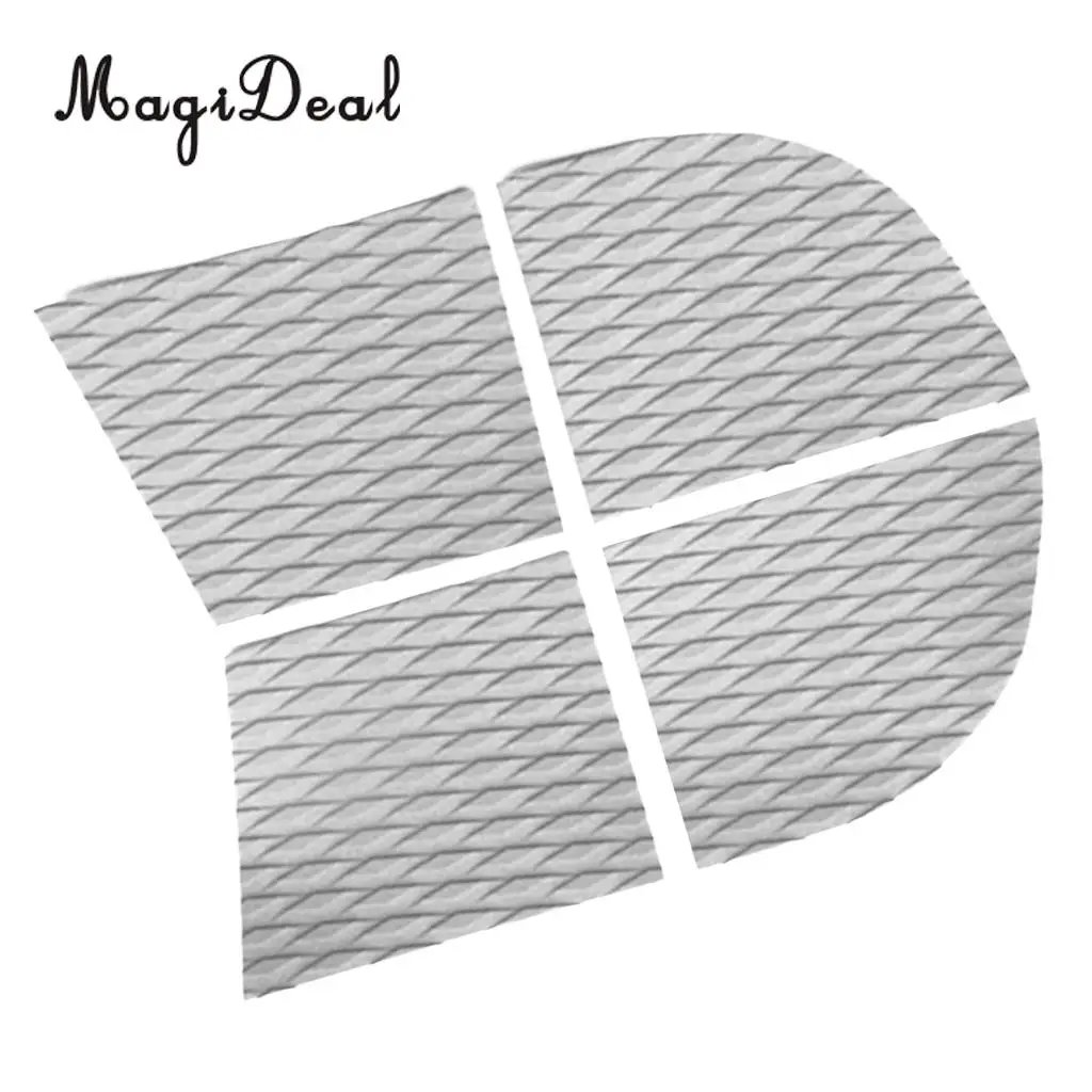 MagiDeal 4Pcs Non-Slip EVA Dog Pet Paw Traction Pads Deck Grip Mat Tail Pads for Kayak Surf SUP Surfboard Stand Up Paddle Board