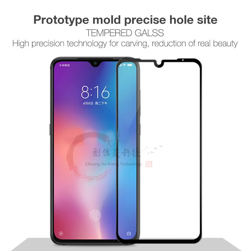 9D защитное стекло на xiaomi mi 9 9x se закаленное 9se xao CC9 пленка verre armor защитная для