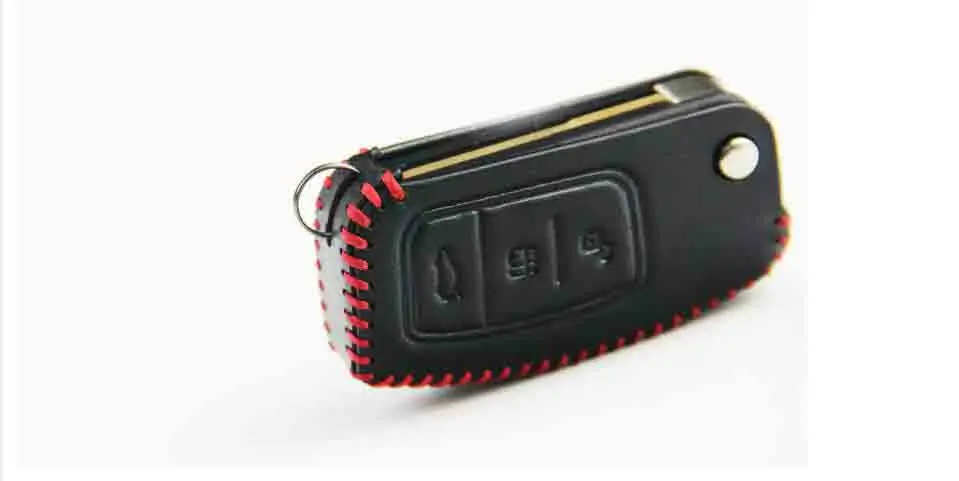 DNHFC для Ford Focus 2 2005-2010 Ecosport Fiesta, кожаный ключ, защита, украшение для автомобиля, аксессуары для автомобиля