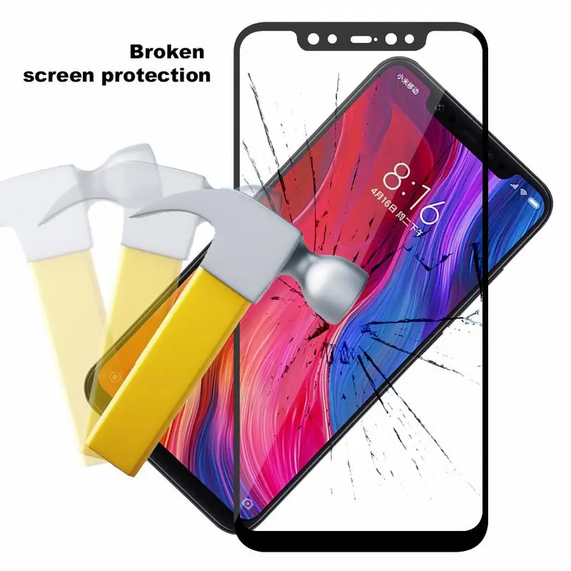 Ascromy-5D-Full-Cover-Screenprotector-Film-For-Xiaomi-Redmi-Note-5-pro-5-Plus-6A-5A-MI-8-SE-A2-A1-6X-Tempered-Glass-Verre-Trempe (5)