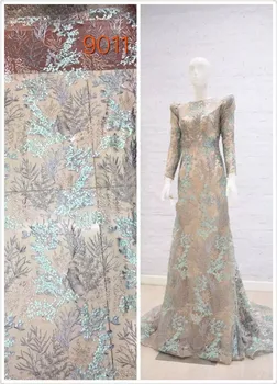 

free shipping African lace fabric SYJ-9557 for wedding party dress,French net lace fabric