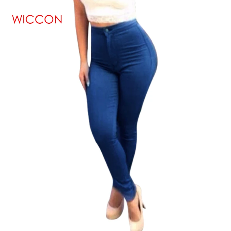 Джинсы для женщин стрейч джинсы женские брюки Узкие женские джинсы с высокой талией джинсовые синие женские сексуальные пуш-ап белые джинсы