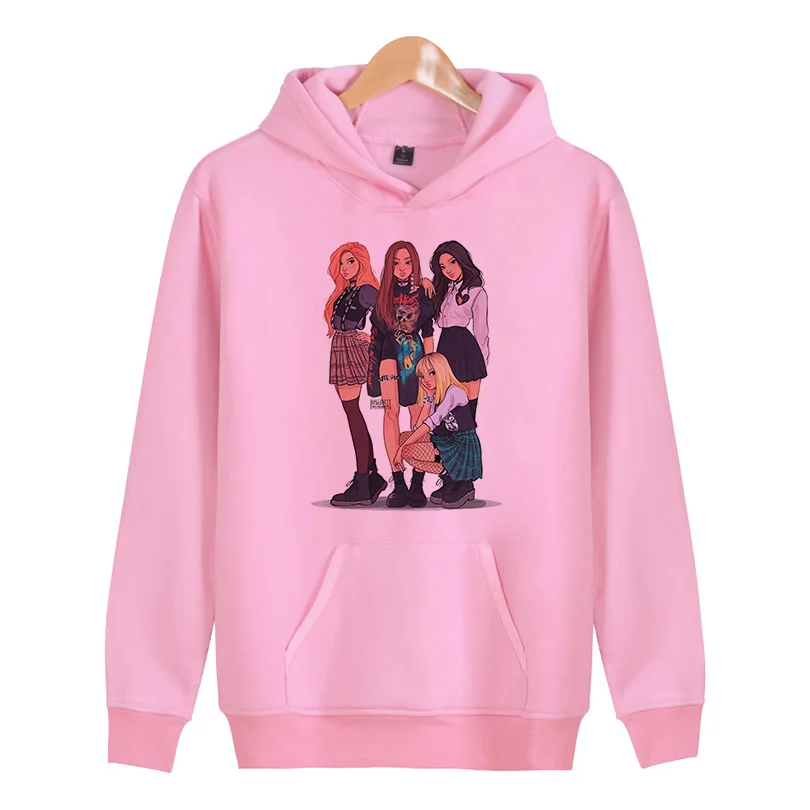 

Blackpink The New Brand women Hoodies Sweatshirts Hip Hop women Hoodie Sweatshirt funny 2018 W4723