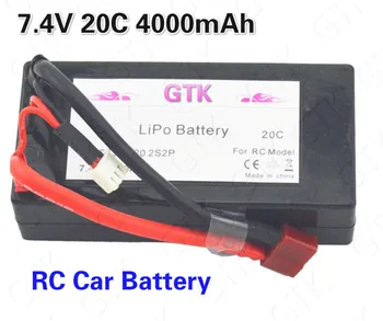

2S2P 7.4V 20C 40C battery 4000mAh rc lipo batteries bateria 2s for mavic pro RC model car Model aircraft RC toys telecontrolled