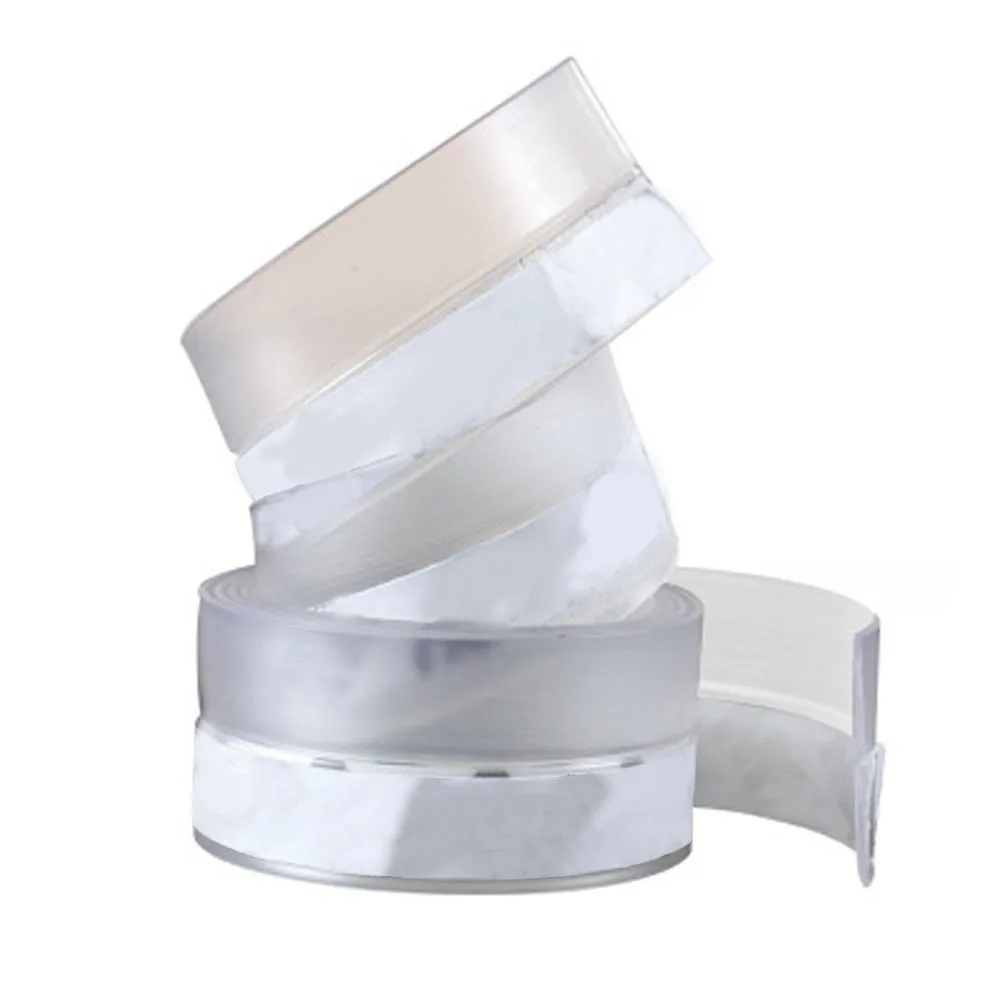 

Practical Floor Stickers Transparent Windproof Rubber Sealing Strip Bar Door Sealing Strip Durable Dustproof Sticker
