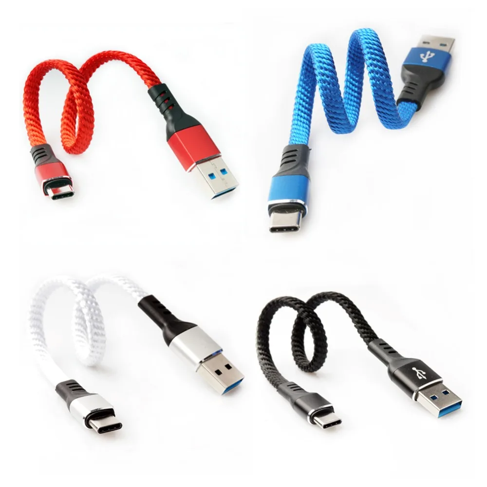 

USB3.1 Type-c USB-C male to USB male data & charge cable with braid 25cm 100cm