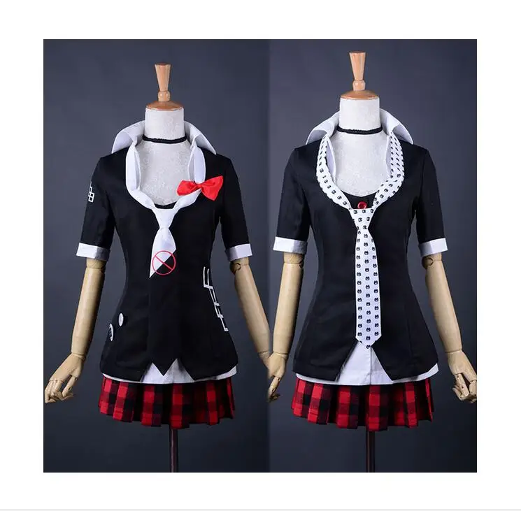 Danganronpa Дзюнко Эносима Косплей Костюм Inushio Kimuchi символ знак Dangan костюм комплект Ronpa