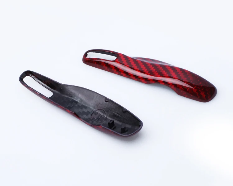 BooYuu T-Carbon Fiber Key Car чехол для ключа Крышка для Porsche 911 Macan Cayenne Panamera 4S брелок аксессуары