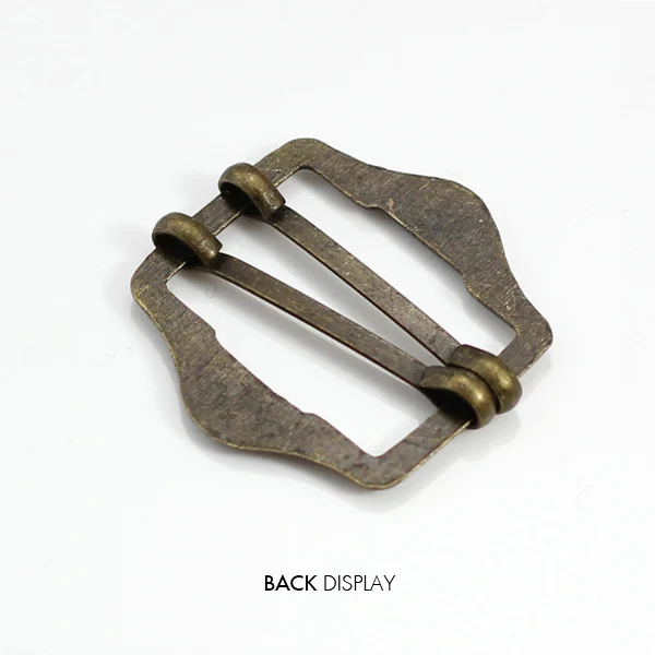 Metal Antique Bronze Plated Buckle Hook 30mm x 24mm for Belt Bag Sewing