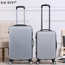 Горячая 20/24 дюймов Вращающийся багажник женский чемодан на колесиках каюта Сумка На Колесиках коробка для мужчин багаж модный кодовый чехол