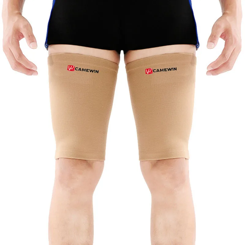 

CAMEWIN 1 Piece Legwarmers Nylon Breathable Elasticity Knee Protector for Cycling Basketball Badminton Running Thigh Supports