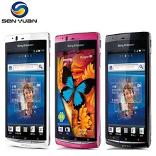 Разблокированный sony Ericsson Xperia Arc S LT18i мобильный телефон 3g 8MP Wifi Android телефон 4," сотовый телефон