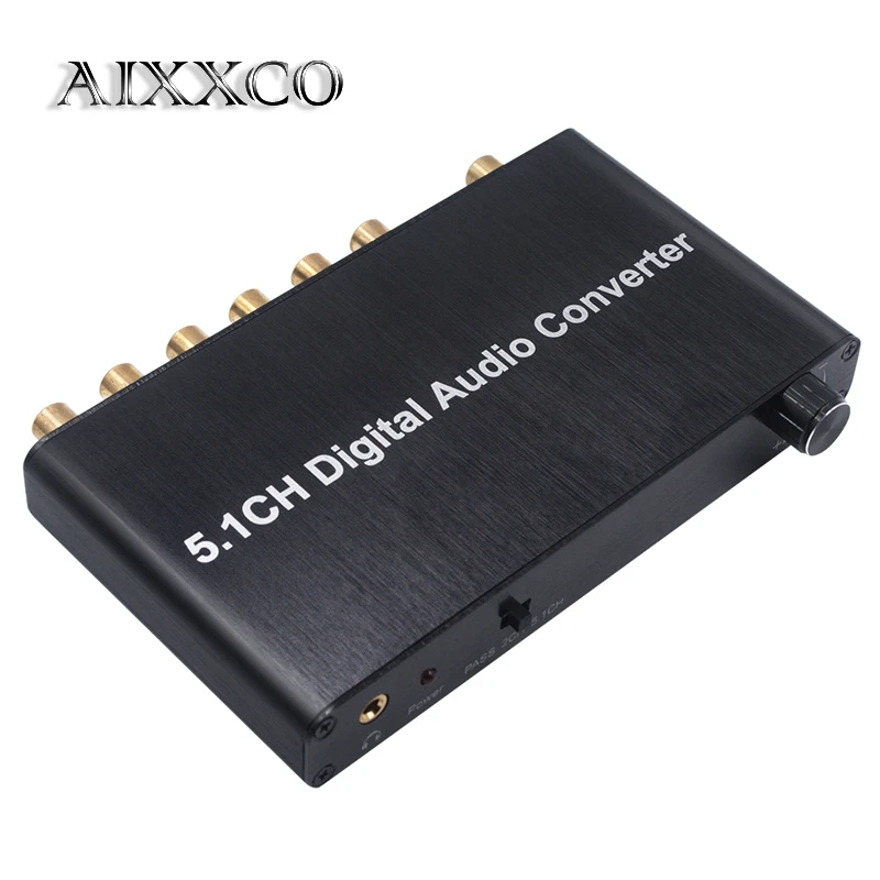 AIXXCO 5 1 декодер DTS/AC3 Dolby декодирование SPDIF вход в канальный цифровой аудио